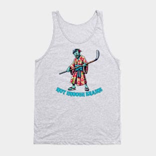 Ice hockey zombie Tank Top